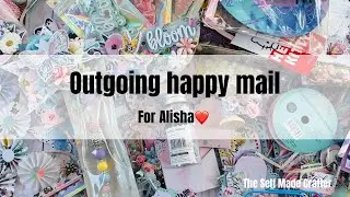 ** Outgoing Happy Mail for Alisha @lovelettergeneration81 ** #happymail #craftswap #outgoingswap