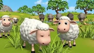 Cows, Sheep & Buffaloes | Happy Farm Animals Story for Kids
