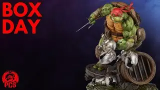 Box Day | Raphael 1:3 Scale Statue | TMNT Legends Collection | Unboxing & Assembly