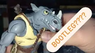 unboxing video review en español pack doble neca bootleg.replica . bobop  and rocksteady