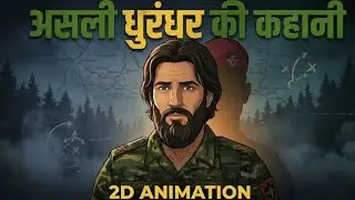 Major Mohit Sharma | India's Brave Undercover Agent| The Real Hero | 2D Animation