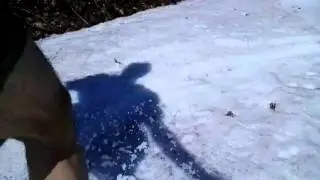 Бегом по горнолыжной трассе