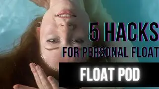 How to get the most out of your personal float pod #floattherapy #personalfloatpod