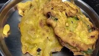 Traditional Snacks Recipes Indian/Snacks/Quick And Easy Recipe/Kacche Chawal Aur Besan Ka Nasta