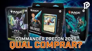 ANÁLISE COMPLETA DOS COMMANDERS PRECON DE 2025