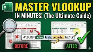 VLOOKUP KYA H || VLOOKUP KAISE use KARE || excel me vlookup aur Hlookup || Vlookup|| vtech education