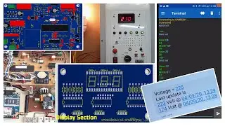 GSM BASED POWER CONTROL SYSTEM USING PIC18F452 -  BLUETOOTH CONNECTIVITY