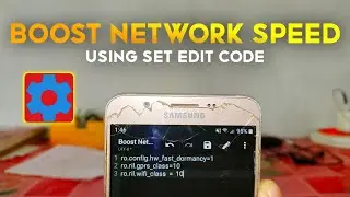 Boost Network Speed Using Setedit Codes | 100% Working