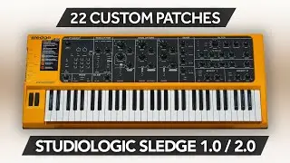 STUDIOLOGIC SLEDGE 1.0 - 2.0 ♫ 22 Custom Sounds ► Power Sledge V1 Sound Bank