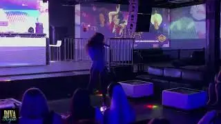 Olivia Knowles as &ldquo;Beyonc&eacute;&rdquo; in the Divas Royale Illusions Show