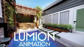 Lumion 10 animation (Patio design)