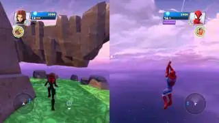 Black widow vs spider man