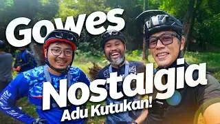 Gowes Nostalgia - Mengadu Kutukan Sama @ageng.raditya di Hutan Kota! eh.. Hutan UI!