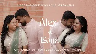 Alex & Bona wedding ceremony live streaming