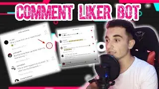 Бот, который лайкает комментарии к видео в TikTok #tiktok #bot