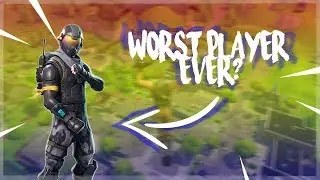 THE WORST FORTNITE PLAYER EVER!? | Fortnite Battle Royale - ChopSuey