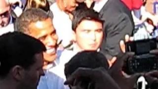 Obama Mayfair Diner Philadelphia Rally 10/11/08