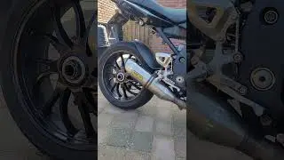Cold Start🥶 ARROW Triumph Speed Triple 1050    #coldstart #motorcycle #motovlog #arrow #exhaust