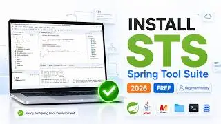Install Spring Tool Suite (STS) on Windows (2026) | Step-by-Step Guide
