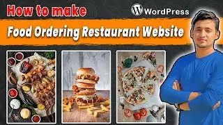 How To Make Restaurant Food Ordering Website in WordPress || WordPress Tutorial 2024