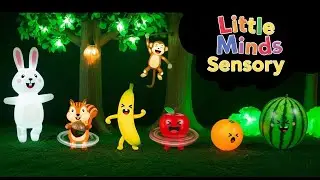 Baby Sensory Fun 🌸🍓 | Little Fruit Dancing Show 🌼 Infant Visual Stimulation 🎶
