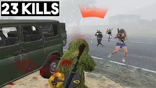 DON'T TRY THIS! | 23 KILLS SOLO vs SQUAD | PUBG Mobile 🐼