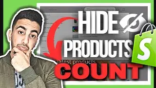 How To Hide Products Count From Collection Page In Shopify