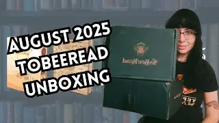 August 2025 To Bee Read Box 🐝 | Double Book Unboxing + Bookish Goodies!