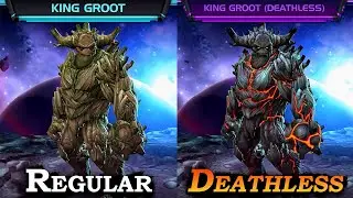 Animation Comparison: King Groot vs Deathless KG