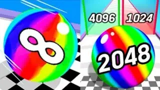 Number Ball Race & Merge 3D vs Ball Run Infinity - all levels gameplay walkthrough 😎👌👍 #cutiepie22yt