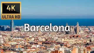 Barcelona, Spain 🇪🇸 - By Drone [4K] Cinematic Video