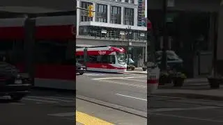 Q Line downtown Detroit! #transit #railway #qline