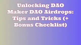 Claim Free DAO Maker DAO Airdrop  |  Discover DAO Maker DAO Airdrop Exchange Options
