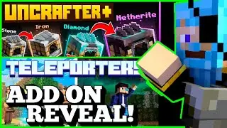 Uncrafter+ Add On &brvbar; Teleporters Add On &brvbar; Daz Man's Add On Reveal &brvbar; Minecraft Bedrock &brvbar; Marketplace