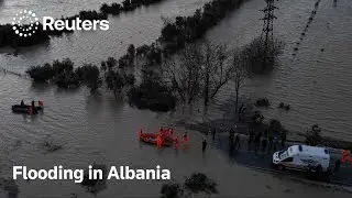 Heavy rain causes flooding in Albania as major rivers swell | REUTERS