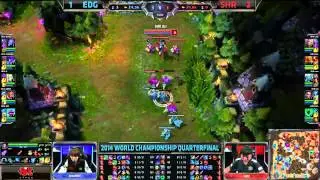 Star Horn Royal Club vs Edward Gaming | Quarter Final Game 4 | Season 4 World Championship 2014
