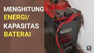 Rumus Energi atau Rumus Kapasitas Aki