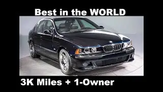 The Lowest Mileage 1-Owner 2003 E39 M5 Available In North America!