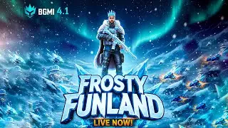BGMI 4.1 Frosty Funland Live❄️ #bgmi #shorts #bgmi