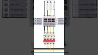 3 phase voltage & current protector #shorts #short #electrical