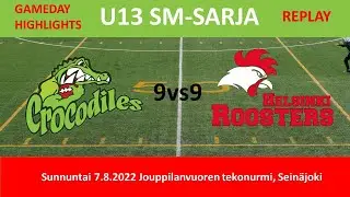 U13 SM 2022 Replay Highlights - Crocodiles VS Roosters