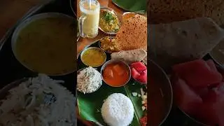 Best vegetarian food in Hampi #food #shorts #wheretoeat #travel #southindianfood #ghorebairegirlie