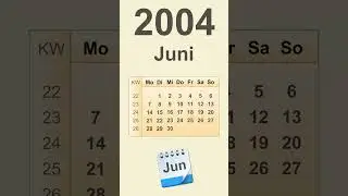 Kalender Juni 2004