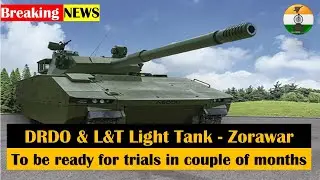 Легкий танк DRDO & L&T - Zorawar: будет готов к испытаниям через пару месяцев #индийскаяармия