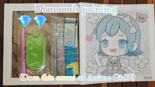 Cute Girl ver (Diamond Painting) 