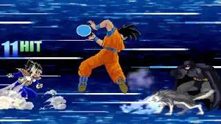 INTERNATIONAL MUGEN TOURNAMENT- SON GOKU & VEGETA VS. SNAKE EYES & BATMAN 10-27-25 #gaming #mugen
