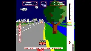 Change Lanes [Arcade Longplay] (1983) Taito Corporation