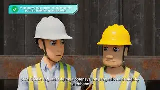 Work Safety Alert &ndash;Struck to Death by a Fallen Metal I-beam (LD) (Tagalog version)