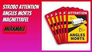 BEWERTUNG (2026): STROBO Attention Angles Morts Magnettafel. Infos