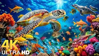 Dive Into the Mesmerizing Underwater Realm🐳Marvel at Sea Animal in The Best 4K ULTRA HD Aquarium #5